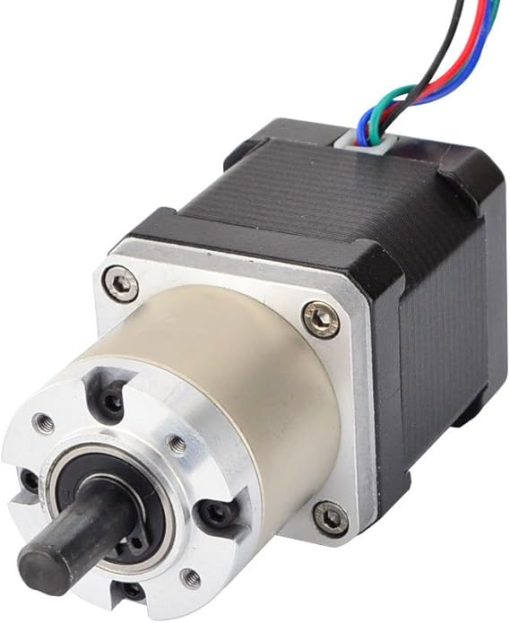 UMOT Hybrid Micro High Torque Nema 8 11 14 17 Reducer Gear Stepping Planetary Geared Stepper Motor with Gearbox Ratio 1:3.7-369 - Görsel 2