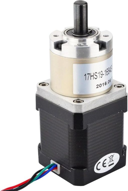 UMOT Hybrid Micro High Torque Nema 8 11 14 17 Reducer Gear Stepping Planetary Geared Stepper Motor with Gearbox Ratio 1:3.7-369 - Görsel 3