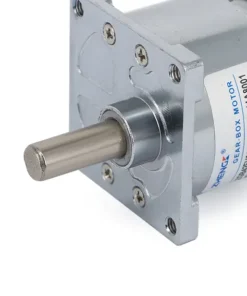 Alternative view of 12V-24V 42mm 150 RPM Redüktörlü RS555 DC Motor - Metal Dişli, Kare Flanş (ZGB42FH)