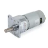 12V-24V 42mm 150 RPM Redüktörlü RS555 DC Motor - Metal Dişli, Kare Flanş (ZGB42FH)
