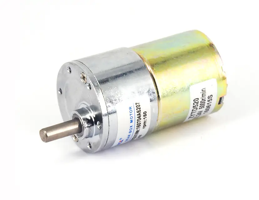 ZGB37RG ZYTD520 6V-24V 37MM 1-1000RPM Redüktörlü DC Motor - Zhengk - Görsel 2