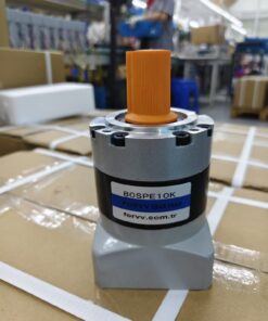 80mm Planet Redüktör Servo ve Step Motor Uyumlu (80SPE) Yuvarlak Flanş