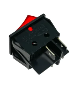 16A 250V Kırmızı Işıklı On - Off Anahtar / On Off Açma Kapama Butonu RS606 - Görsel 4