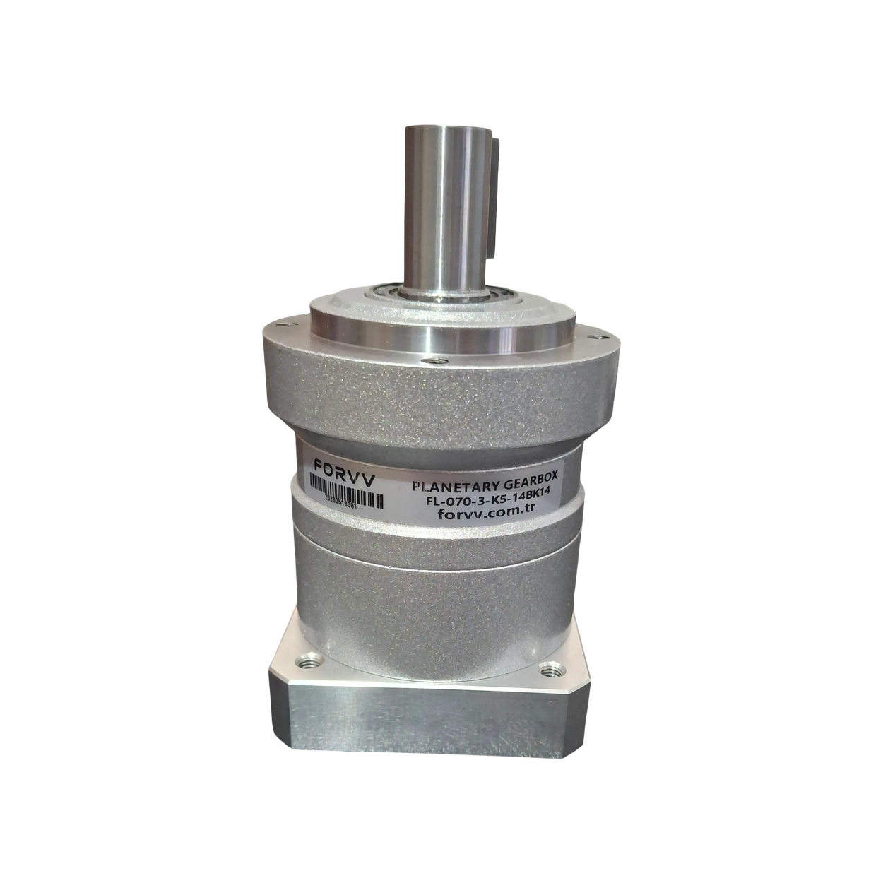 70mm Planet Redüktör Helis Dişli Servo ve Step Motor Uyumlu (FL70) 1:3 - Görsel 2