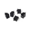 3 Kademeli On-Off-On Rocker Switch Siyah Işıksız Aç-Kapa Anahtar 250V AC 6A