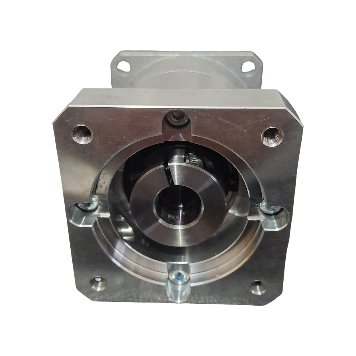 60mm Planet Redüktör Helis Dişli Servo ve Step Motor Uyumlu (FB60) 1:10 - Görsel 5