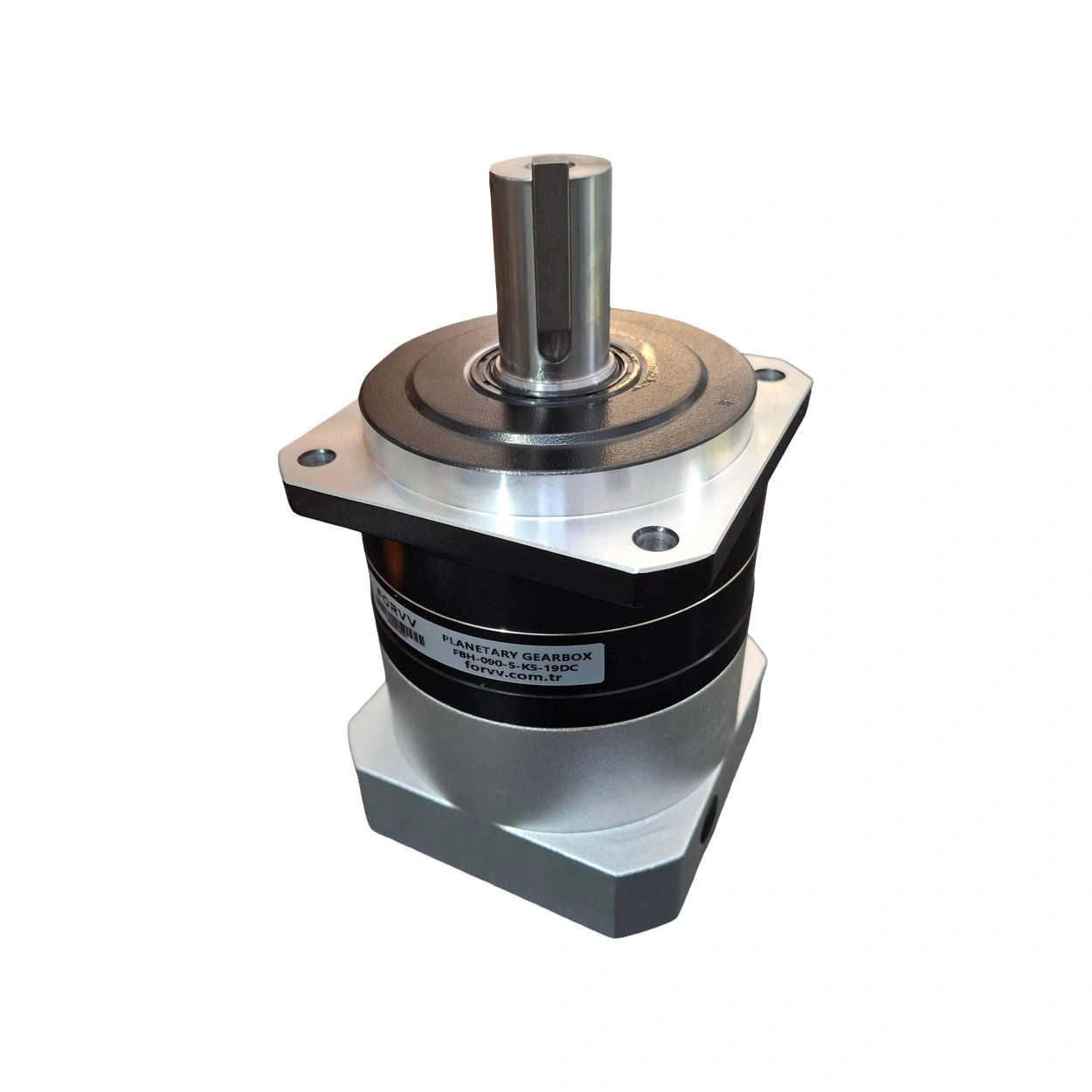 90mm Planet Redüktör Helis Dişli Servo ve Step Motor Uyumlu (FBH90) 1:5