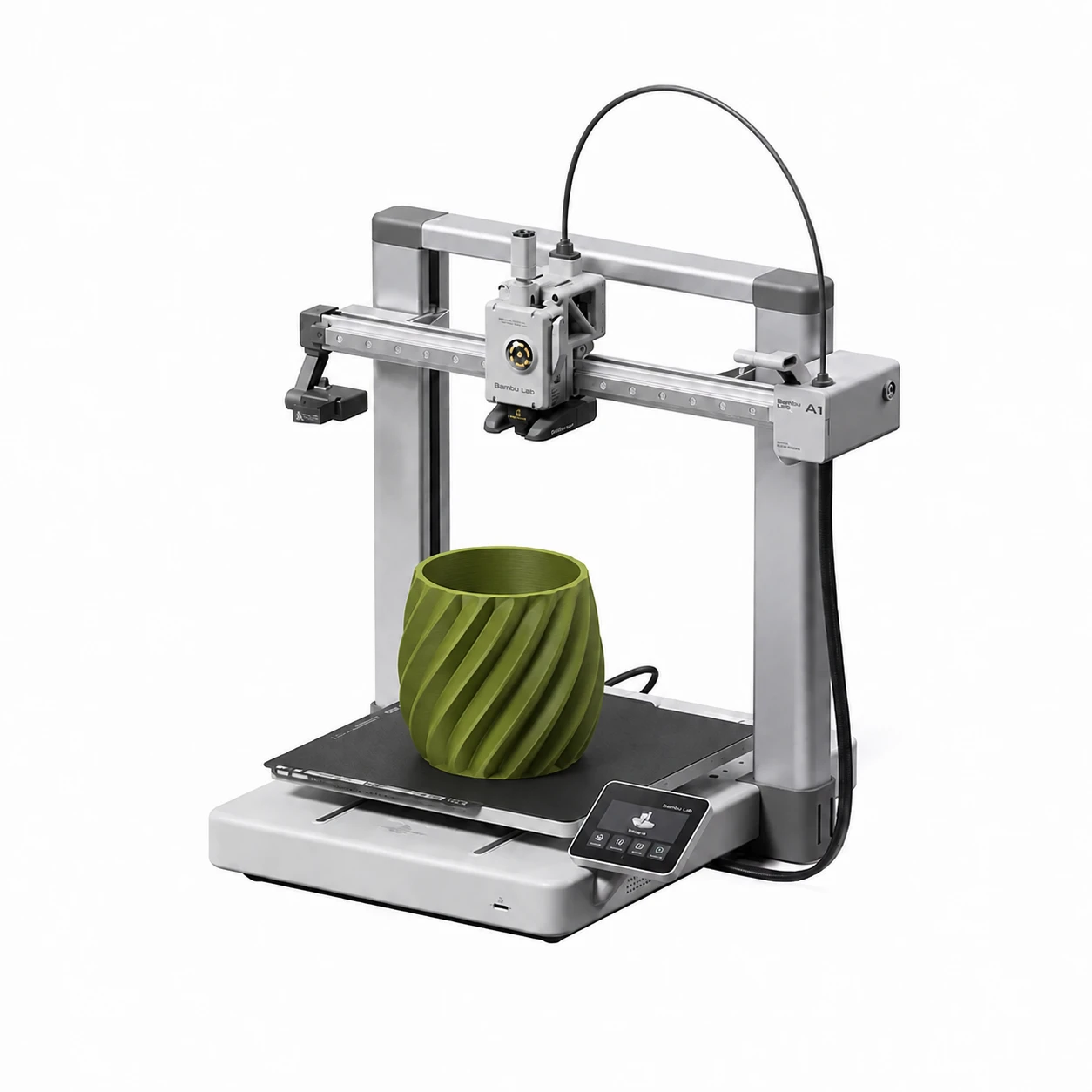 YAKE Pro PLA+ Haki Yeşil Filament - 1.75 mm, 1 KG - Görsel 2