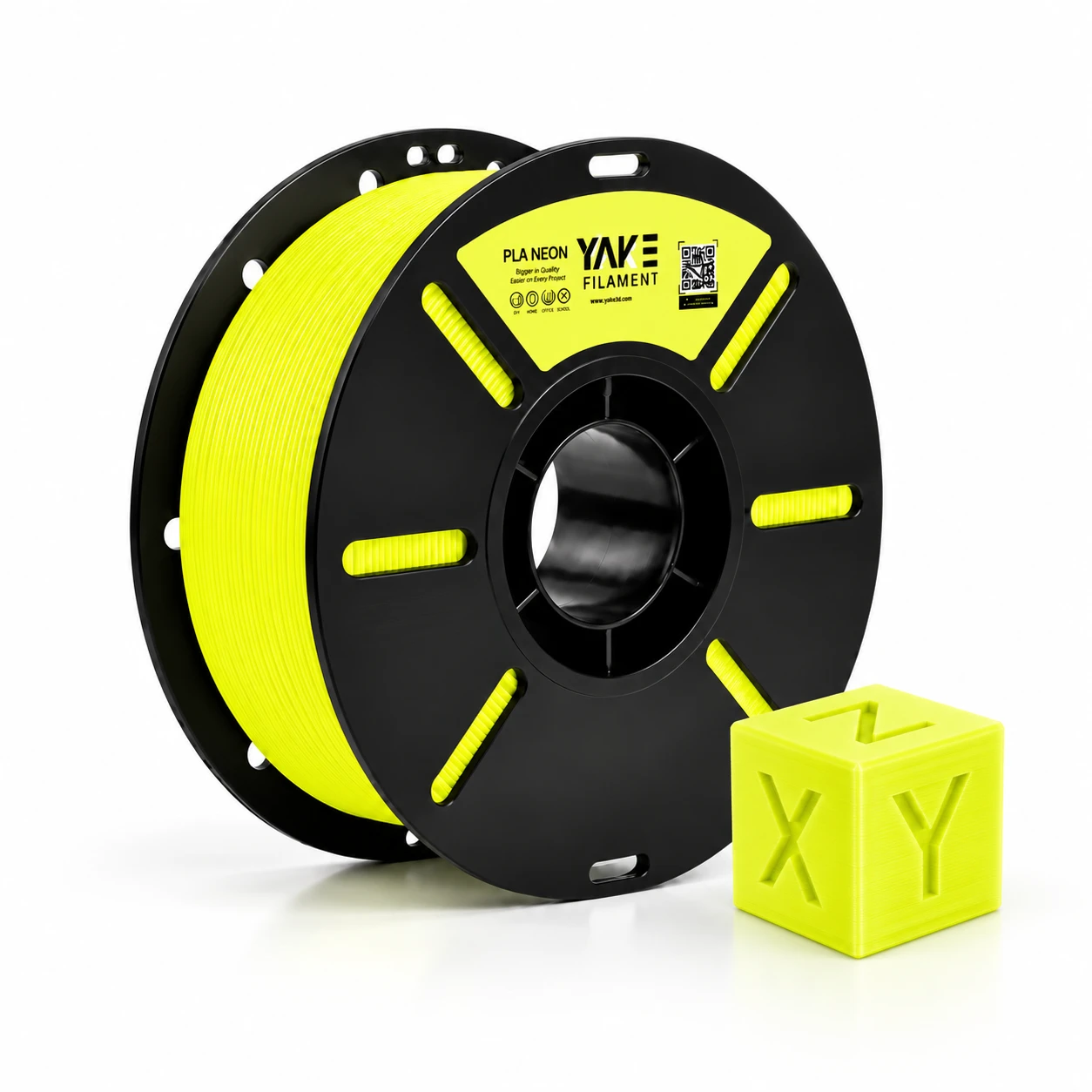 Yake Neon Sarı PLA Filament - 1.75 mm, 1 KG