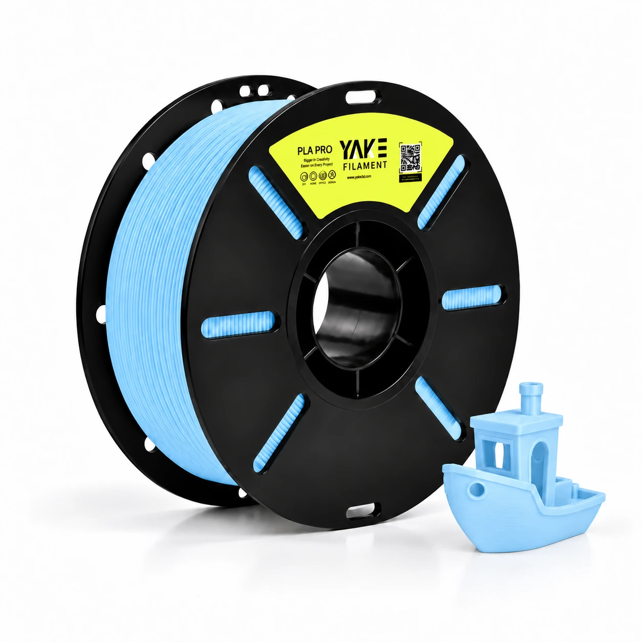 YAKE Pro PLA+ Açık Mav Filament - 1.75 mm, 1 KG