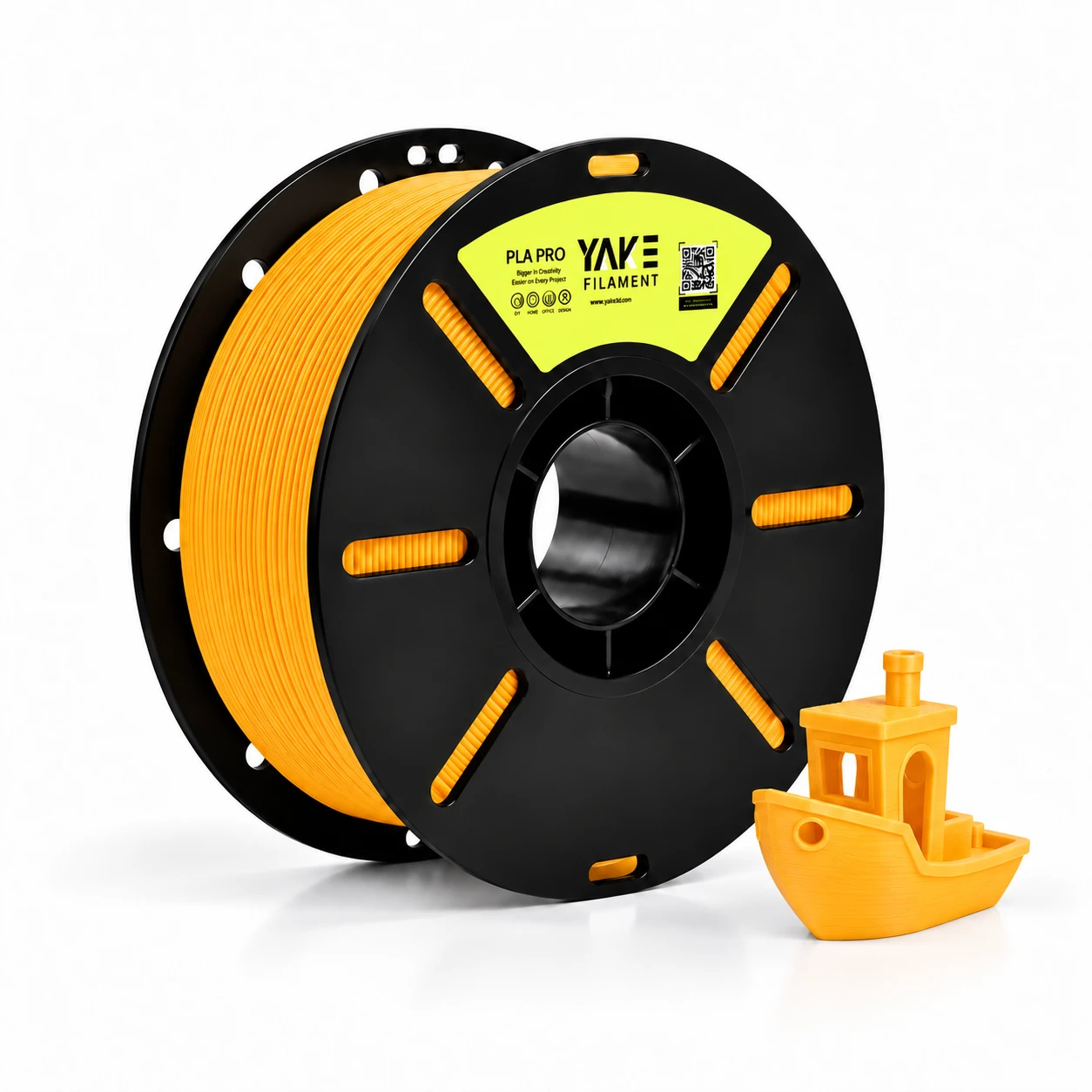 YAKE Pro PLA+ Mandalina Filament - 1.75 mm, 1 KG
