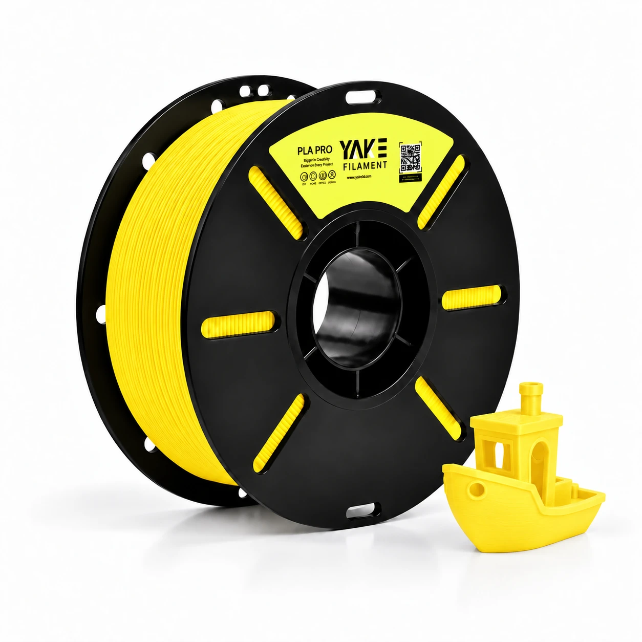 YAKE Pro PLA+ Sarı Filament - 1.75 mm, 1 KG