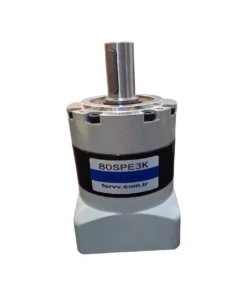 80mm Planet Redüktör Servo ve Step Motor Uyumlu (80SPE) Yuvarlak Flanş - 1:3 - Görsel 2